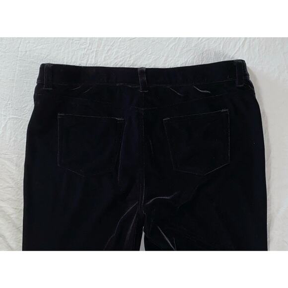 Chico's Tapered Velveteen Jean Style Jegging Pants. Black, Women's 2 (14)? Read. - Picture 9 of 9